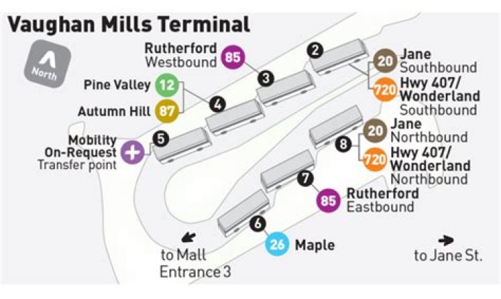 How do I get from Union Station to Vaughan Mills?