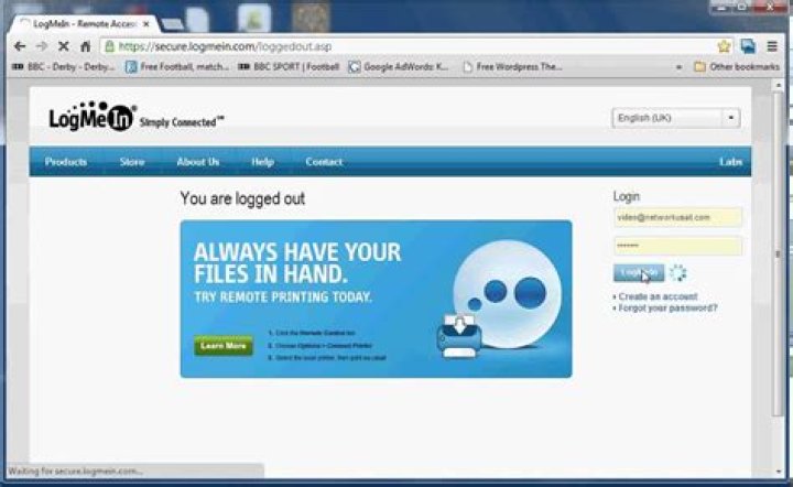 How do I get LogMeIn for free?