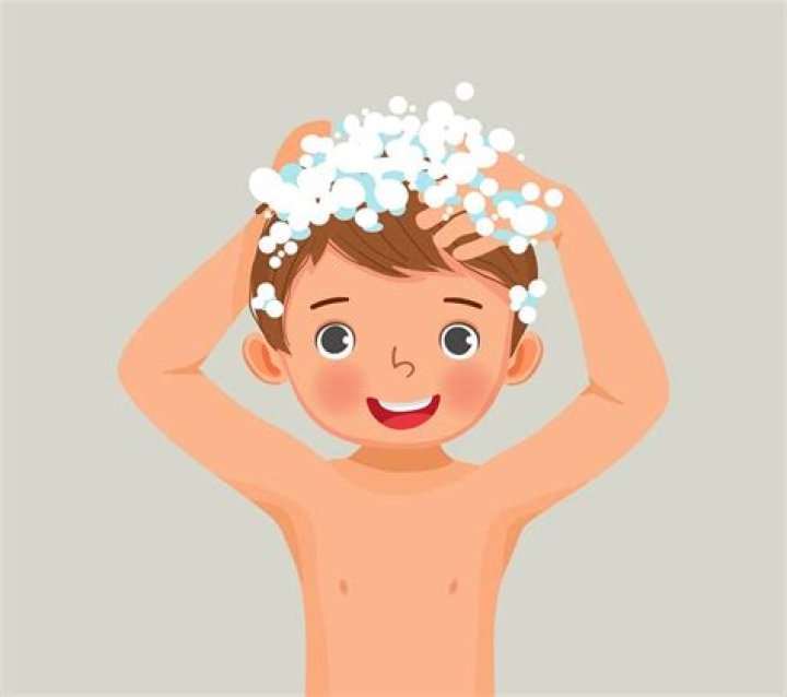 How do I get my 4 year old to wash my hair?