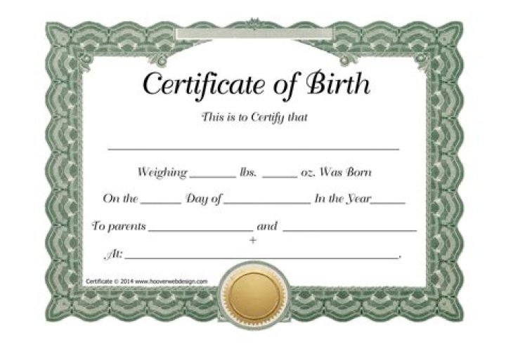 How do I get my baby's birth certificate?