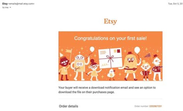 How do I get my first sale on Etsy?