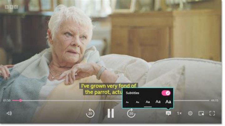 How do I get subtitles on BBC iPlayer?