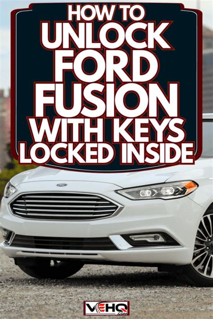How do I get the code to unlock my Ford Fusion?