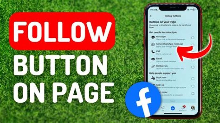 How do I get the follow button on Facebook App 2020?