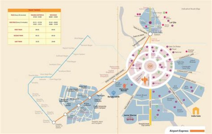 How do I get to Connaught Place by Metro?