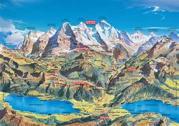 How do I get to Jungfrau from Lucerne?