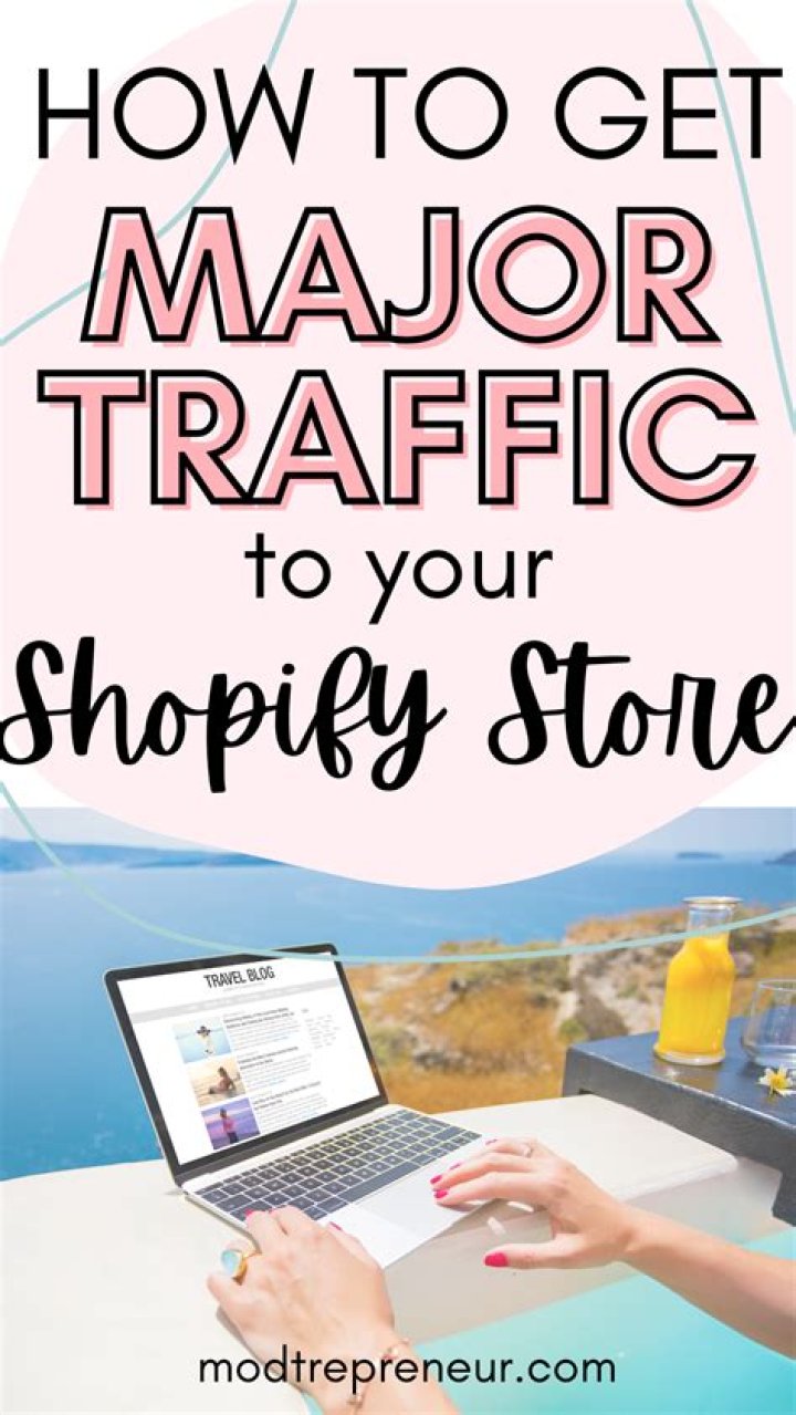 How do I get traffic on my Shopify store?