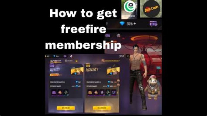 How do I give my weekly membership on free fire?