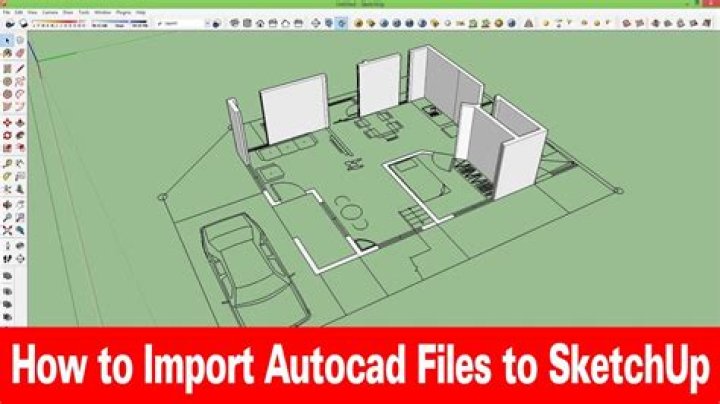 How do I import a STEP file into SketchUp?