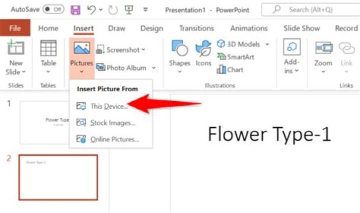 How do I insert 4 pictures into PowerPoint?