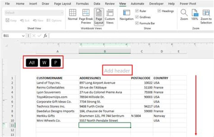 How do I insert a footer in Excel 2013?