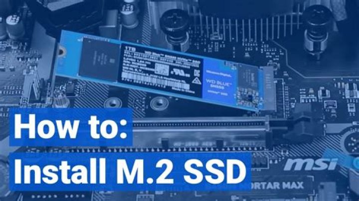 How do I install an AM 2 SSD in my laptop?
