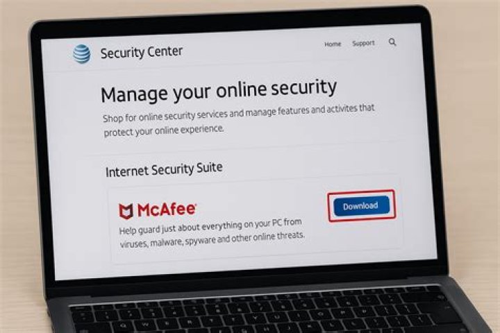 How do I install AT&T Mcafee?