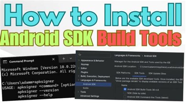 How do I install Build Tools 29.0 2 Android SDK build tools 29.0 2?