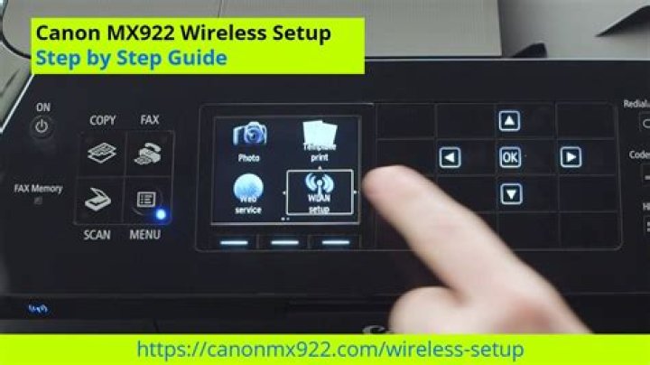 How do I install Canon mx922 without CD?