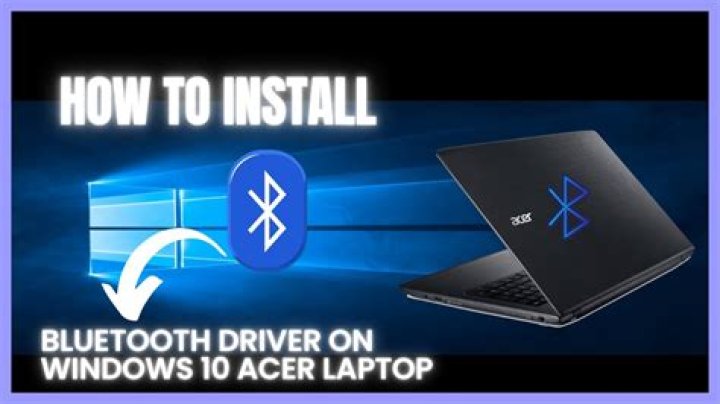 How do I install drivers on my Acer laptop?