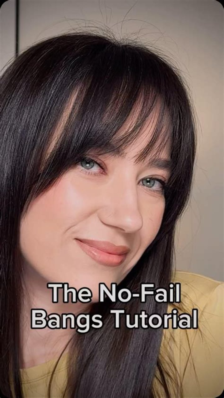 How do I keep my bangs from going flat?