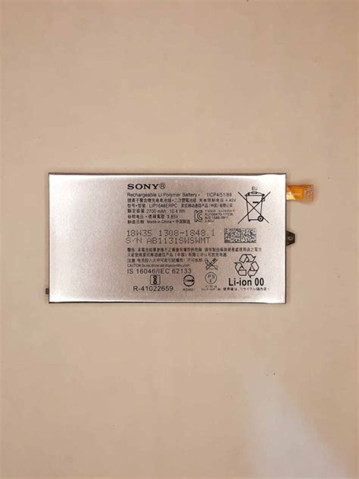 How do I know if my Sony Xperia battery is original?