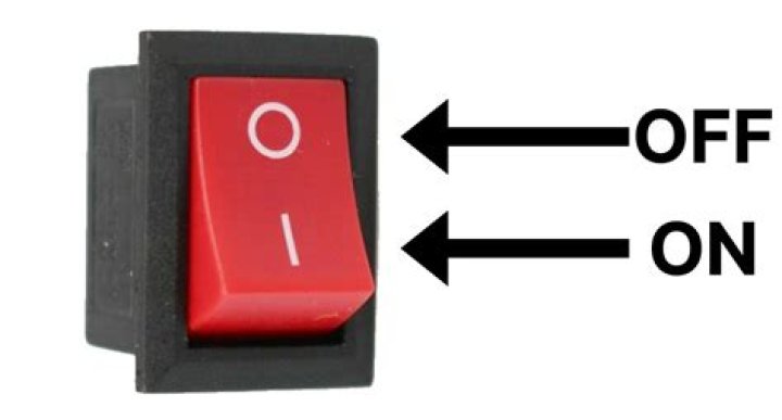 How do I know if the switch is on or off?