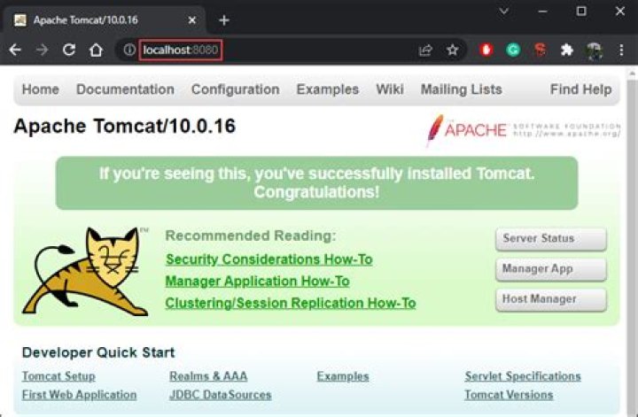 How do I know if Tomcat is running on my Mac?