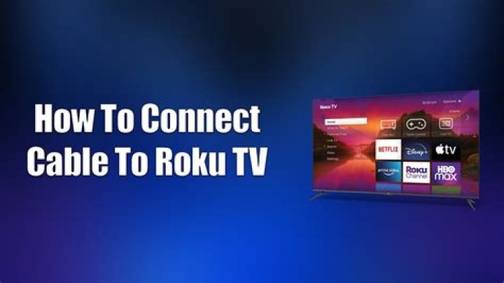 How do I link my Roku to my TV?