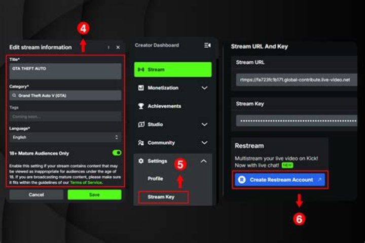 How do I live stream my workout?