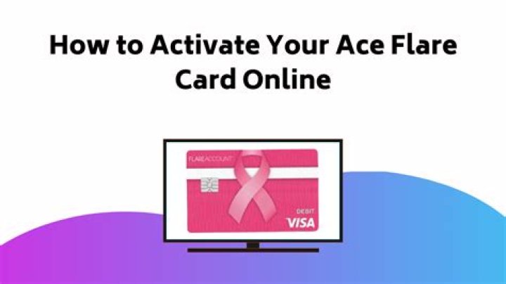 How do I load an ace flare card?