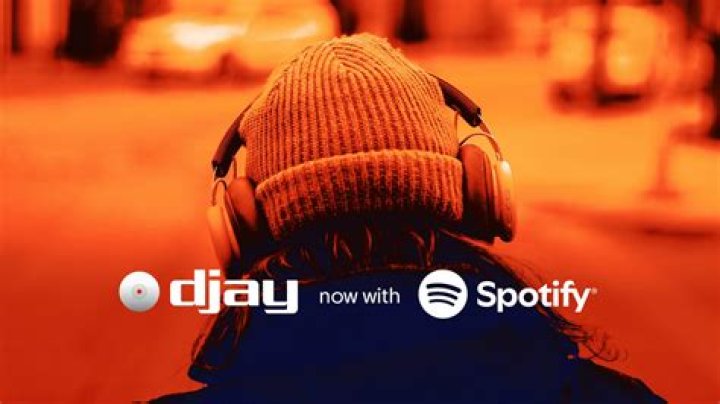 How do I logout of Spotify on DJAY?