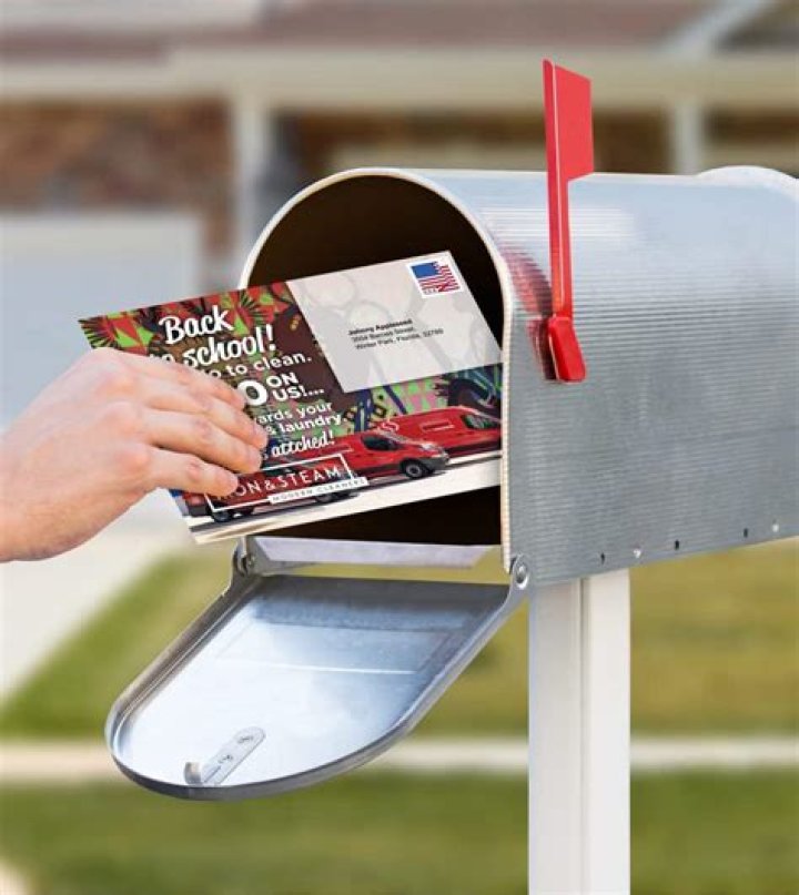 How do I mail a direct postcard?
