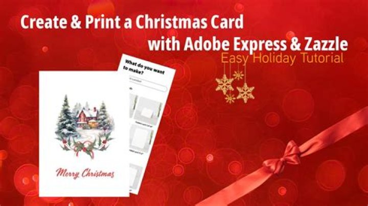 How do I make my own Christmas card?