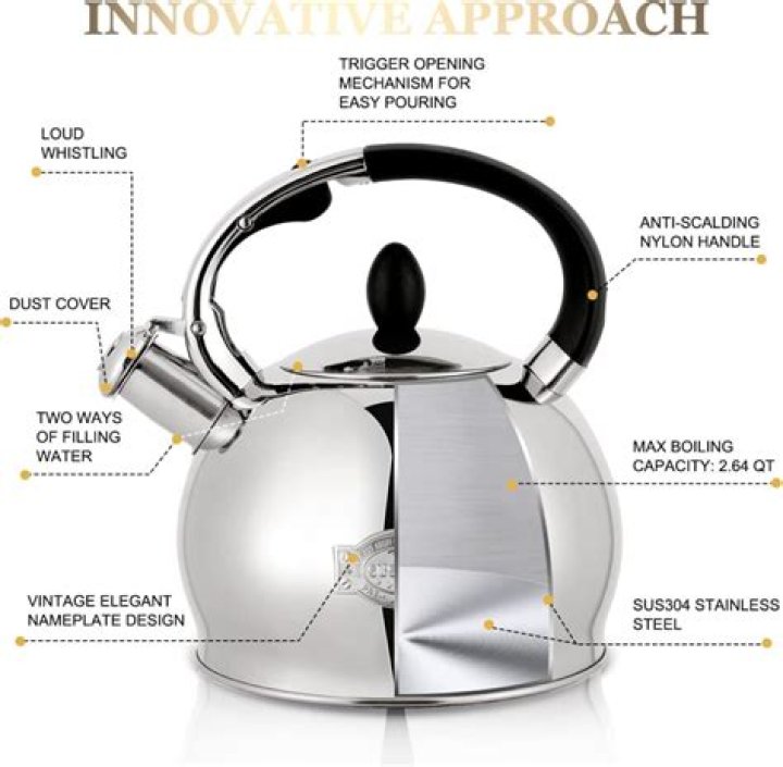 How do I make my stainless steel kettle shine?