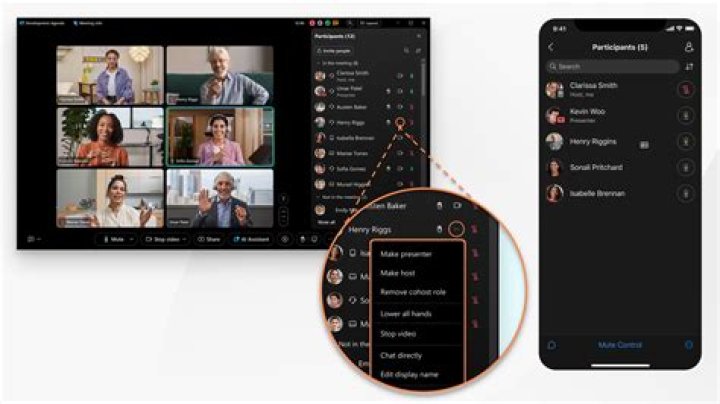 How do I manage Participants in WebEx?