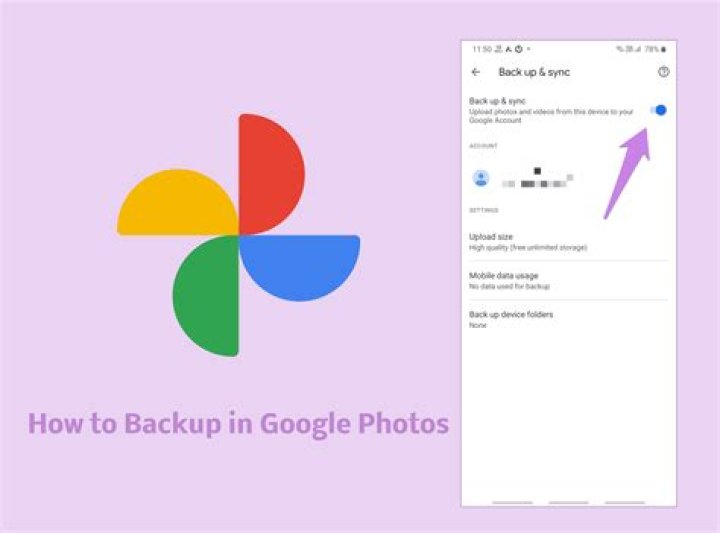 How do I manually backup photos on Google?