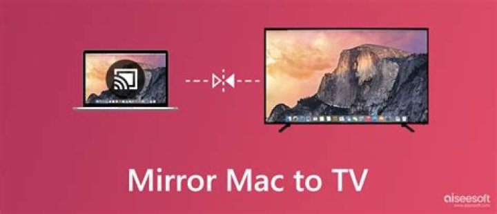 How do I mirror my macbook to my TV?
