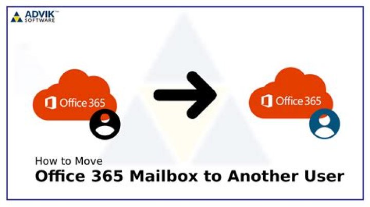 How do I move my Office 365 mailbox to another user?