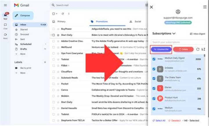 How do I not get email notifications?