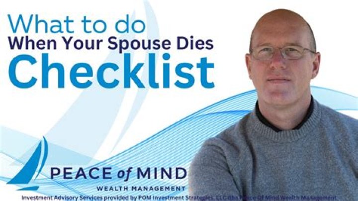 How do I notify the VA if my spouse dies?