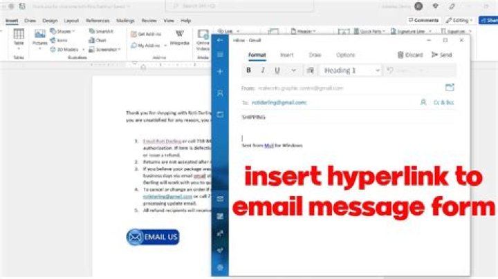 How do I open an email link in iOS?