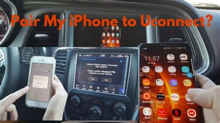 How do I pair my phone to Uconnect?