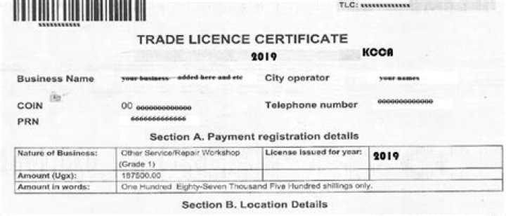 How do I pay for my Kcca license?