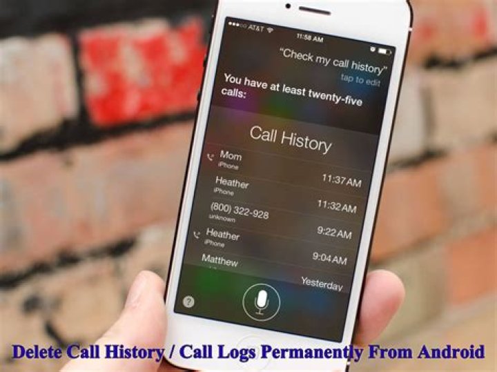 How do I permanently delete my call history on Android?