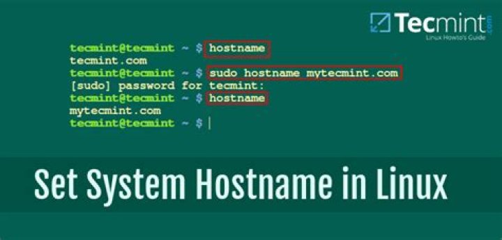 How do I permanently set a hostname in Linux?