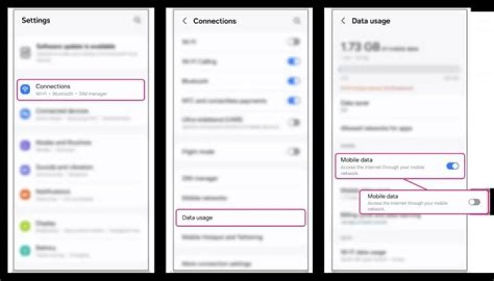 How do I permanently turn off mobile data?