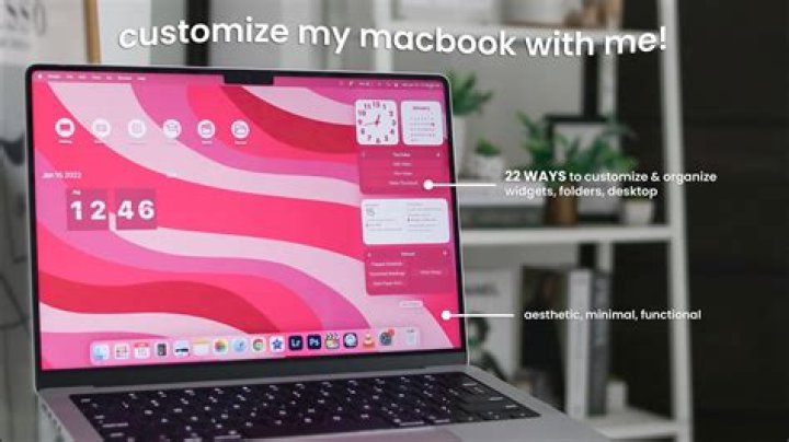 How do I personalize my MacBook air?