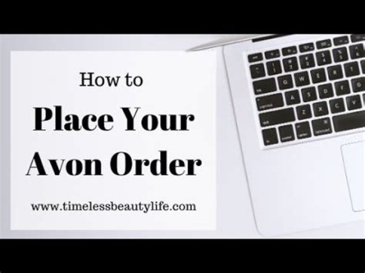 How do I place Avon orders online?