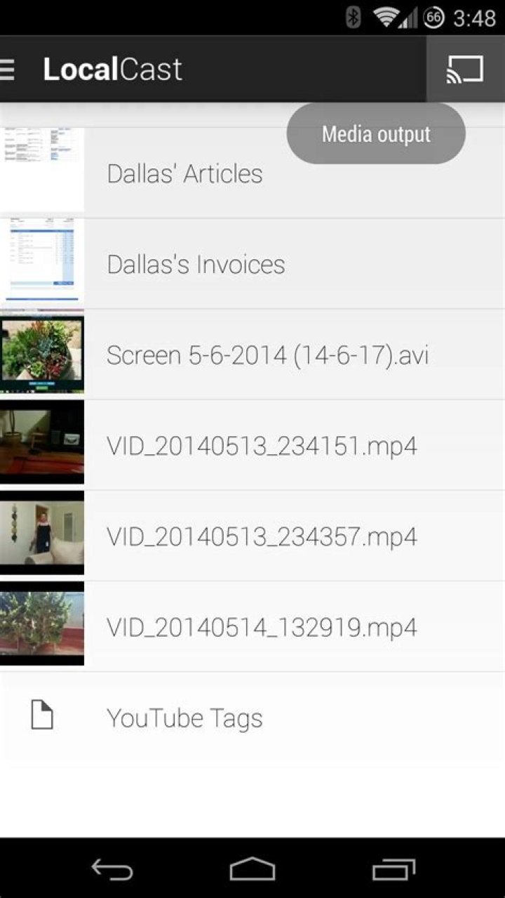 How do I play videos from Google Drive on my TV?