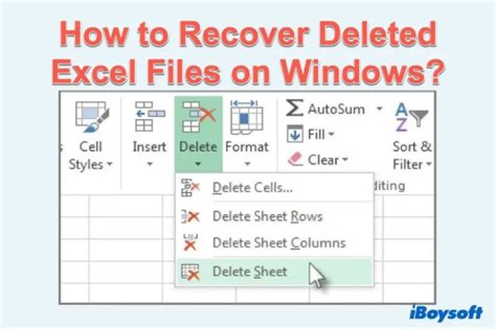 How do I prevent an Excel file from being deleted?
