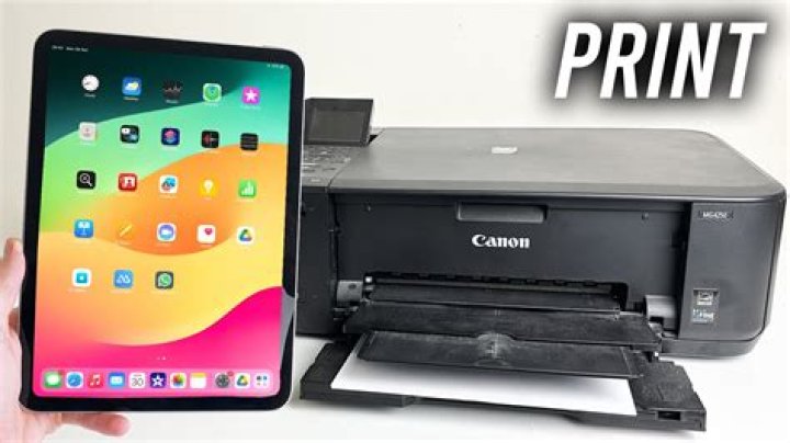How do I print Gmail from iPad?