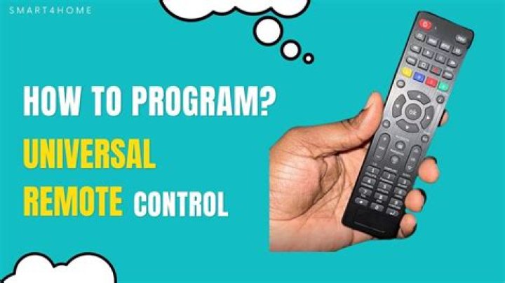 How do I program a universal remote to my ps4?