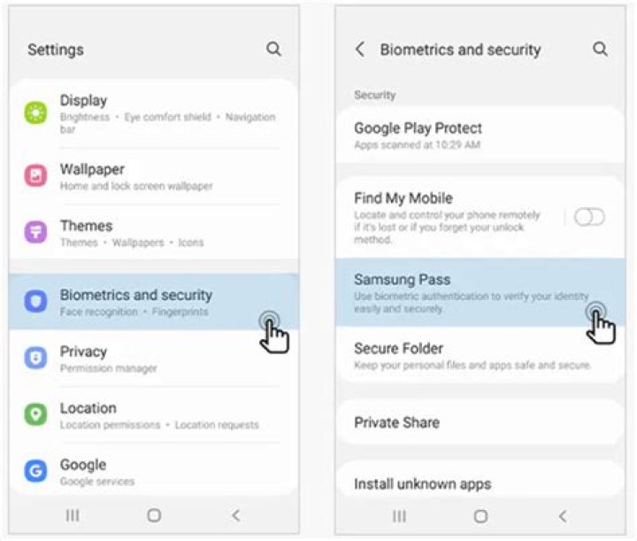How do I put a password on my Samsung Smart TV?